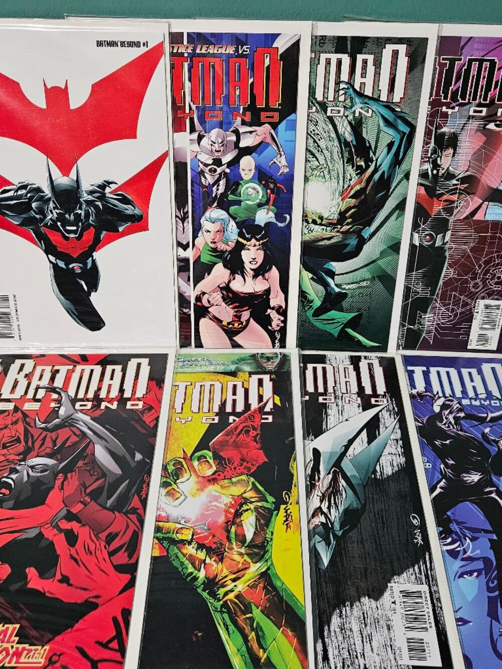 Batman Beyond #1-8 DC Comics 2011 Complete Series Beechen Benjamin Stanisci C006